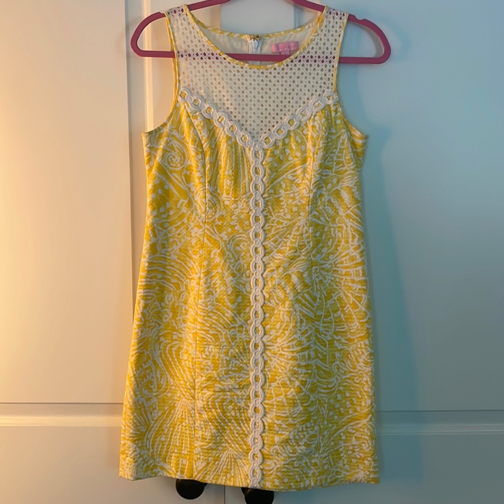 Vintage Lilly Pulitzer Yellow Dress